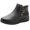 Black, variant on OAVQHLG3B Cotton Shoes Plus Velvet Warm Flat Ankle Boots Old Man Leather Shoes Soft Sole Non-slip Middle-aged Women's Shoes