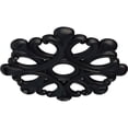 thumbnail image 3 of Ekena Millwork 20 7/8"OD x 3 5/8"ID x 1"P Angel Ceiling Medallion (Fits Canopies up to 4 3/8"), Hand-Painted Steel Gray, 3 of 7