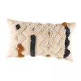 thumbnail image 1 of 2x Almohada Bohemio Perfecl Funda de Cojín Tejidas 18x18 Beige, 1 of 8