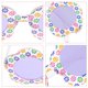 thumbnail image 4 of KAKOWELY Gafas de sol para niños con estampado de flores, divertidas, para cumpleaños, 4 of 5