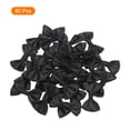 thumbnail image 3 of Uxcell 80pcs Black Bow Ties 1.5"x1" Mini Bowknot for Crafting Little Satin Bows, 3 of 5