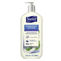 Suave Skin Solutions Collagen and Elastin Blend Body Lotion, All Skin Types, 32 fl oz