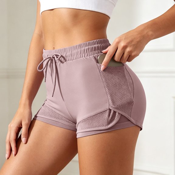 Loose High Withed ’s Shorts For Wear With Pockets And High Waist Breathable Yoga And Fitness Bottoms For Lightweight And Comfortable For Running And Workouts