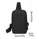 thumbnail image 3 of Bolsa de almacenamiento para el pecho, bolso de hombro para hombre, mochila pequeña informal versátil, bolsa de pecho deportiva multifuncional para correr, bolsas de almacenamiento, almacenamiento en, 3 of 3
