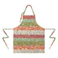 thumbnail image 2 of Pioneer Flower Floral Print Pattern Apron-Garden Aprons for Women with Pockets-Cotton Linen Waterproof Kitchen Cooking Gardening Aprons Adjustable for Kitchen,Cooking,BBQ and Salon 33x27 Inch, 2 of 7