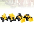 thumbnail image 4 of 4pcs Construction Vehicle Model Plastic Engineering Truck Excavator Children Educational Toy, 4 of 5