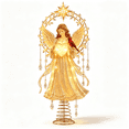 thumbnail image 2 of Lighted Memorial Christmas Tree Topper Collection with Warm Glow and Crystal-Inspired Accents, for Christmas Tree Decor (Memorial Angel), 2 of 5