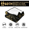 thumbnail image 6 of 60th Birthday Gifts for Women, 60th Birthday Gifts for Men, Best 60th Birthday Gifts Ideas Blanket, 1965 60 Year Old Birthday Gifts for Men Women, for 60 Year Old Women Blanket 60"X50", 6 of 6