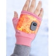thumbnail image 3 of Yammee USB Electric Rechargeable Mitten Heated Gloves Half Finger Warmer Winter Half Finger Gloves, 3 of 19