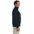 thumbnail image 4 of Jerzees Mens NuBlend Super Sweats Quarter-Zip Cadet Collar Sweatshirt, 3X, 4 of 6
