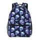 thumbnail image 1 of Fotbe crystal Skull Mochila Casual con Estampado para Escuela, Viajes y Actividades al Aire Libre - Duradera, Ligera y Cómoda, 1 of 5