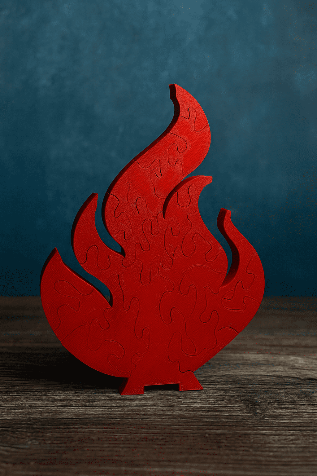 3 Pack Survivor-Inspired Flame Puzzle by SandsGameCo – Unique Red Flame Design for Fans and Puzzle Enthusiasts – Perfect Gift for Survivor Fans