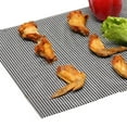 thumbnail image 2 of Non-Stick Barbecue Grid Mat BBQ Grill Mesh Mat Heat Resistant Heat Resistant Roast Pad For Home Outdoor Picnic, 2 of 8