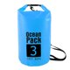 thumbnail image 1 of Likrtyny Seca Impermeable Pack Saco Natación Kayak Barco Trekking (3L Azul Cielo), 1 of 9