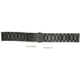 thumbnail image 1 of Correa de reloj inteligente de 20 mm con doble hebilla y pasador de reloj para Amazfit GTS 3 GTS 2 Bip S Bip UNegro, 1 of 5