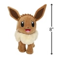 thumbnail image 2 of Peluche de Eevee de Pokémon Jazwares de 20 cm con Detalles, 2 of 2