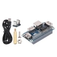 thumbnail image 2 of Ethernet Hub Expansion Board with 3 USB 1.1/2.0 10/100M RJ45 RTL8152B Chip Indicator Lights Compatible for Raspberry Pi B+ / 2B / 3B / 3B+ /4B/ Zero / Zero W / Zero WH, 2 of 8