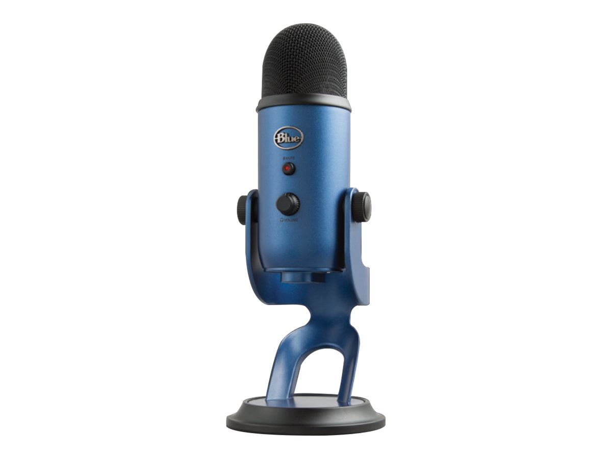 Blue Yeti USB Microphone - Midnight Blue, for PC, Mac, Gaming