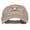 Khaki, variant on Golf Ball Tee Crest Embroidered Cap - Navy OSFM
