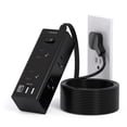 thumbnail image 1 of Cable de extensión One Beat, 3 puertos USB, 6 salidas, 10 pies, negro, 1 of 7