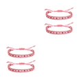 thumbnail image 3 of Minnieouse 2 piezas de pulseras de cristal de estilo bohemio para mujer, fiesta, banquete, viaje, senderismo, brazalete tejido, decoración de Type1 NO1, 3 of 6