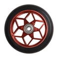 thumbnail image 4 of GLFILL Roues de Trottinette Acrobatique 110mm Alliage d'Aluminium Haute Élasticité Moyeu de Roue avec Roulements pour Accessoires de Trottinettes Professionnelles Rouge, 4 of 9