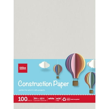 Pacon Sunworks 8804 - Carta da costruzione, 22,9 x 30,5 cm, 100 pezzi