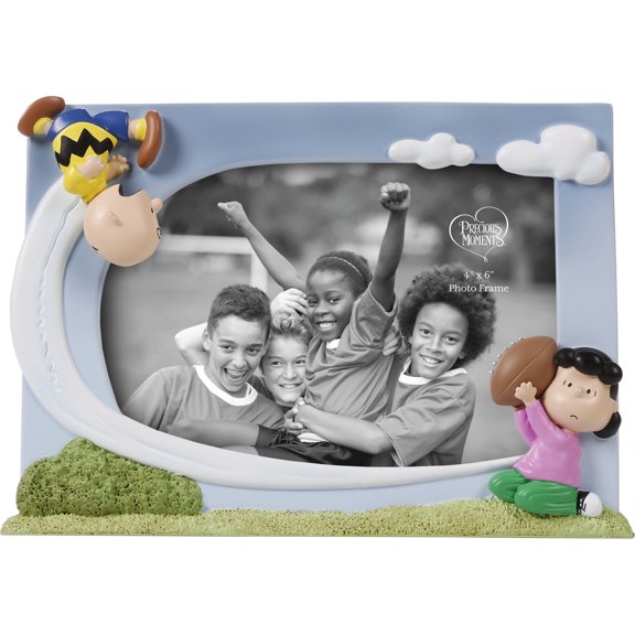 Peanuts Never Give Up 4”x6” Photo Frame