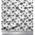 thumbnail image 1 of Soimoi Cotton Duck Fabric Aster Floral Print Fabric by the Yard 42 Inch Wide, 1 of 3