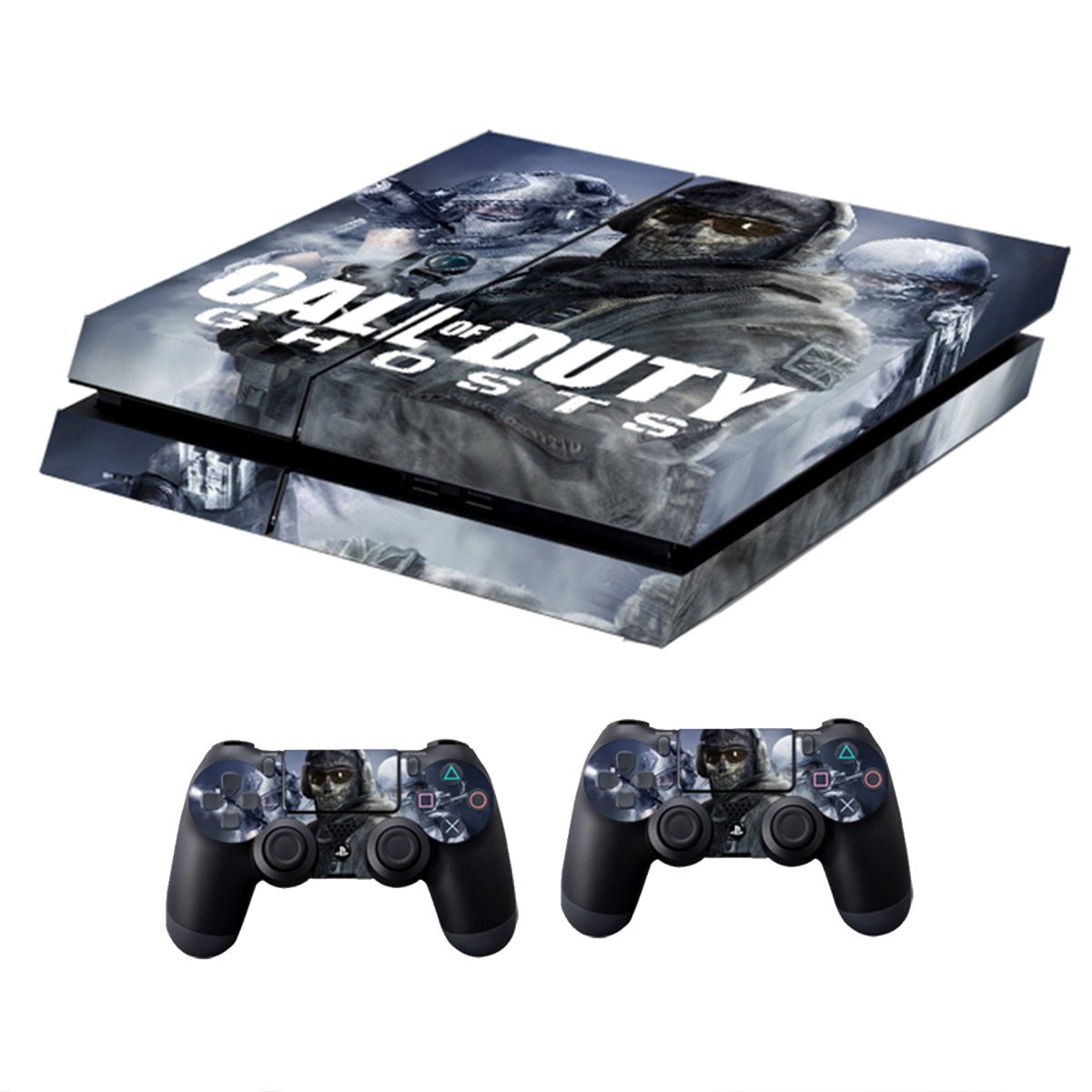 Kit de Autocollants Skin Decal pour Console de jeu PS4 Slim Full Body Call  of Duty Black Ops OPS 2 3 4, T1TN-PS4Slim-0993