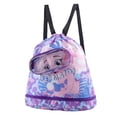 thumbnail image 3 of Bolsa de natación con separación y húmedo, mochila de playa, bolso de hombro doble, mochila de natación para niños fácil de llevar para viajes Púrpura, 3 of 8