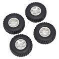 thumbnail image 2 of de rueda neumáticos de goma 4pcs 54x18mmn para Axial SCX24 90081 000002 1:24 Vehicle Crawler Car Repuesto , Plata A Yotijar neumáticos de coche rc, 2 of 8