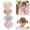 C, variant on TYTSPEASY Hair Ties 320 Pieces For Baby Girls Macaron Coloured Little Girl Hair Accessories Dippity Do Hair Gel Large Hair Ties For Thick Hair Ponytail Wraps For Long Hair Rubber Bands Black