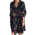 thumbnail image 2 of Camisetas Vintage informales para mujer, camisas de primavera y verano, ropa de moda de estilo étnico, ropa de calle elegante, nuevo, 2 of 4