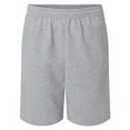 thumbnail image 5 of JERZEES Men's NuBlend Fleece Shorts with Pockets, Cotton/Poly Blend, Athletic Heather, 3-Pack, S-3XL, 5 of 5