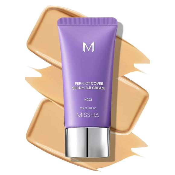 Sérum BB Cream MISSHA M Perfect Cover n.º 27, color beige miel, 35 ml