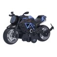 thumbnail image 4 of Modelo de motocicleta 1:12, adornos de juguete para niños, aleación de simulación, modelo de motocicleta extraíble, azul, 4 of 5