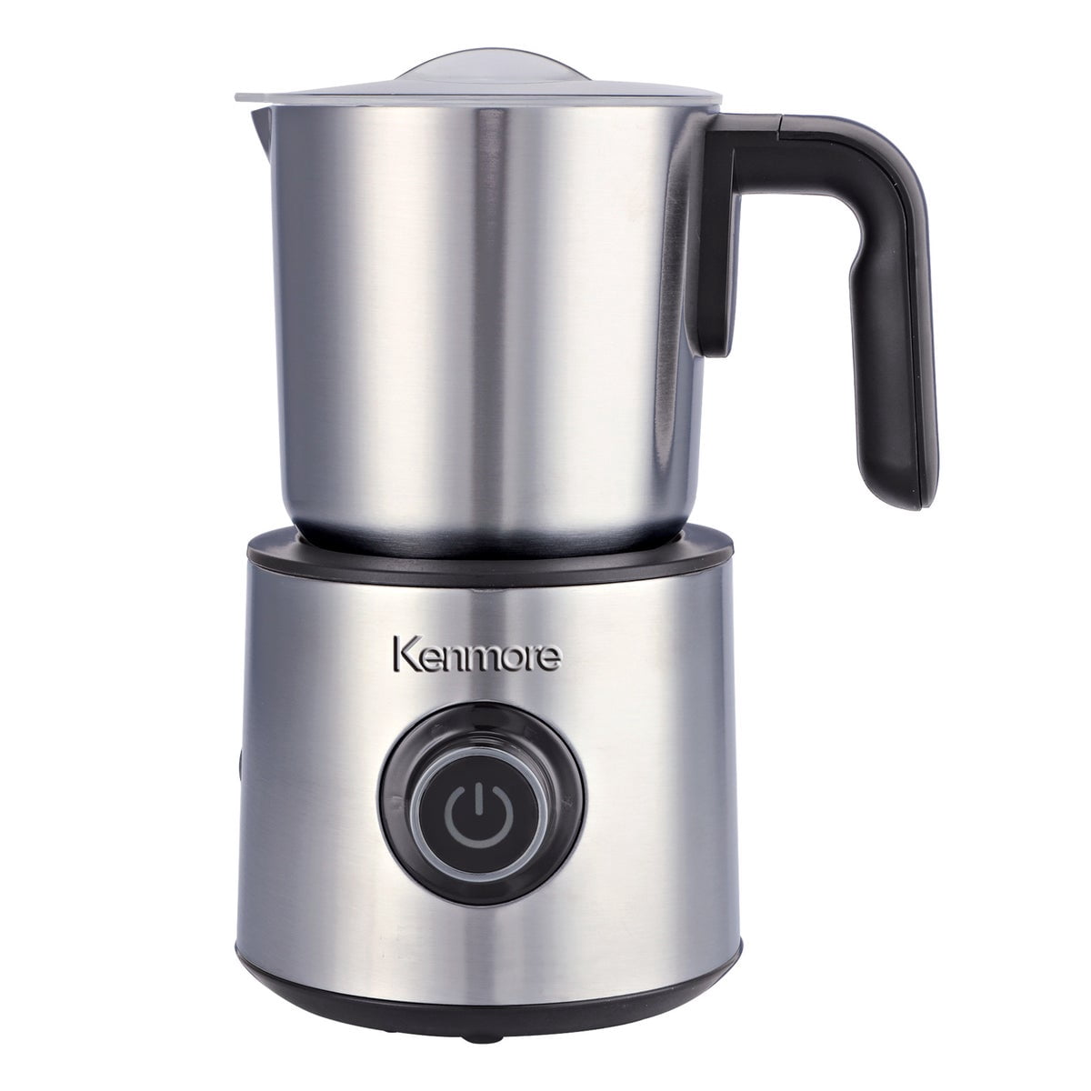 Mousseur à lait électrique 4 en 1, chauffe-lait à lait chaud et froid, mousseur rapide en 1 min, chauffe-lait de 350 ml, arrêt automatique(blanc) | Leroy Merlin