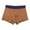 Brown, variant on Utoimkio Little Boys Cotton Boxer Brief Soft Solid Color Underwear