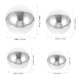 thumbnail image 2 of AURARMLET 4Ud Esferas Reflectantes De Inoxidable Huecas Para En Interiores Y Exteriores, 2 of 8