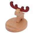 thumbnail image 2 of Cell Phone Holder Desk, Desktop Decorations Cellphone Stand 2 Sets Wooden  For Desk, 2 of 8