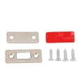 thumbnail image 3 of YAHHU 10‑Pack Stainless Steel Cabinet Door Magnet Catch – Strong Magnetic Seal, Hole‑Free Adhesive, Durable Cold‑Rolled Steel, Ideal for Drawers, Closets & Sliding Doors, 3 of 18