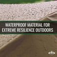 thumbnail image 4 of Hike Crew 12' x 12' Enclosed Canopy Tent, Brown, 4 of 7