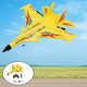 thumbnail image 3 of Avión de ala fija RC planeador de control remoto portátil al aire libre Amarillo Zulema Avión RC, 3 of 8