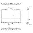 thumbnail image 1 of 2008-2013 Nissan ROGUE Radiator (13047) 2.5L, 1 of 1