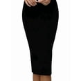 thumbnail image 2 of Women'S Double Breasted Blazer Dress Long Sleeve Office Wear Formal Work Commuter Coat Black L, 2 of 7