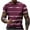 Wine, variant on ZCFZJW Mens T-Shirts Casual Short Sleeve Round Neck Striped Pattern Graphic Round Neck Pullover Tops Big and Tall Regular Fit Comfy Tshirt Pink XXL