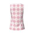 thumbnail image 5 of Haiem Plaid Heart Workout Tank Tops for Women, Athletic Sports Slim-Fit Tank Tops, Compression Sleeveless Dry Fit Shirts,Athletic Shirt-X-Large, 5 of 9