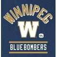 thumbnail image 2 of CFL Winnipeg Blue Bombers CFL Gold Navy X-Large T-Shirt, 2 of 4