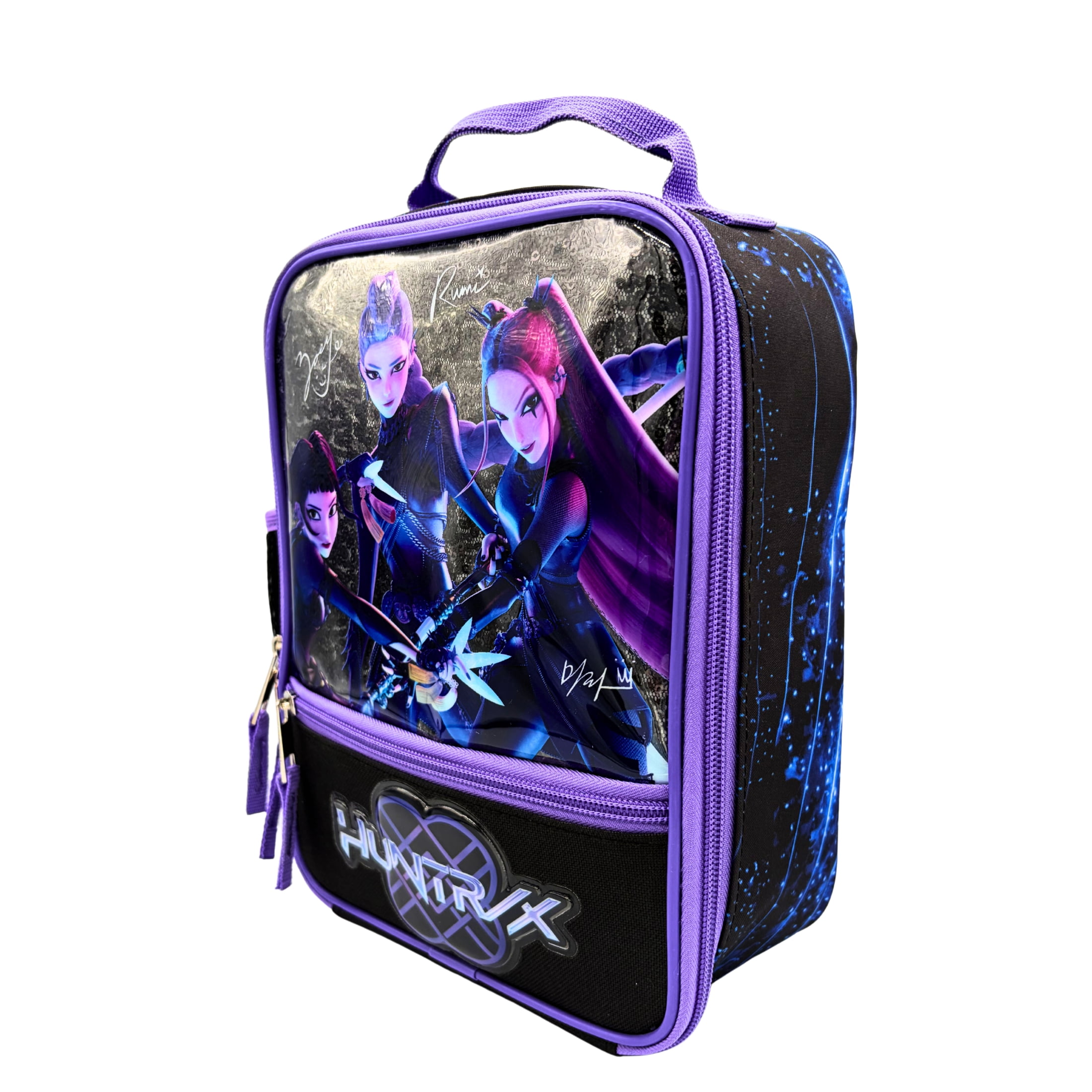 KPOP Demon Hunters Huntrix Reusable Insulated Lunch Kit